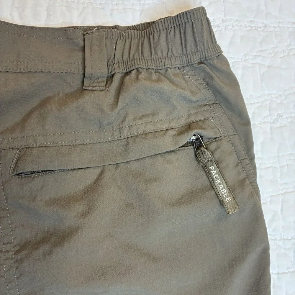 Columbia Titanium cargo pants Sz XL packable hiking zip pockets performance gorp